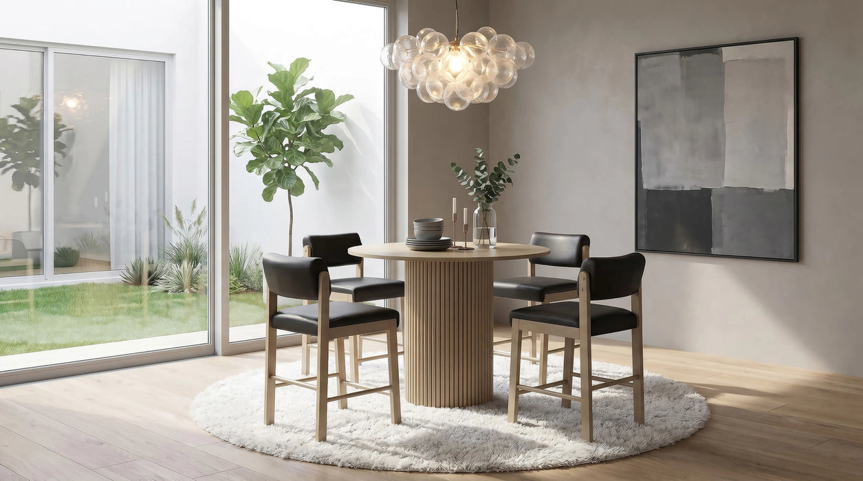 Kehoe Faux Leather Counter Height Dining Chair