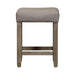 Parkland Falls Console Stool in Weathered Taupe image