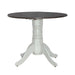 Liberty Furniture Brook Bay Drop Leaf Table in Textured White image