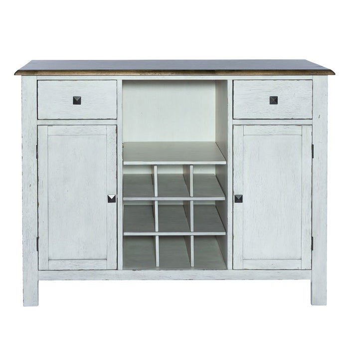 Carolina Crossing Server in White