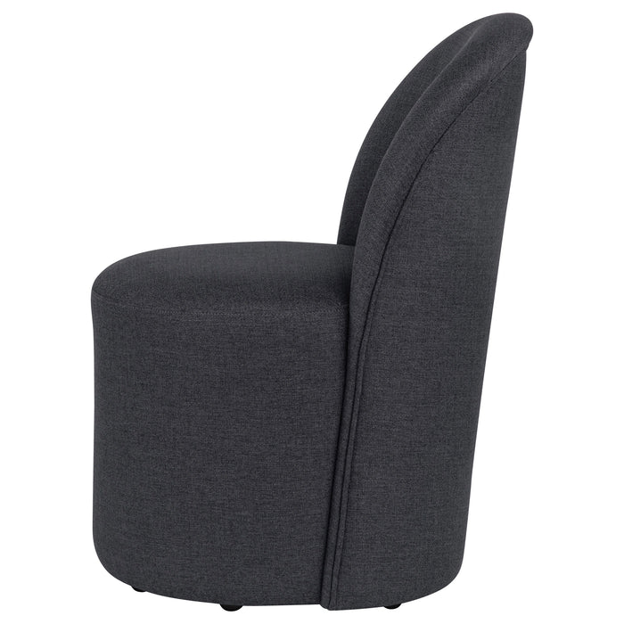 Aubrey Upholstered Barrel Dining Side Chair