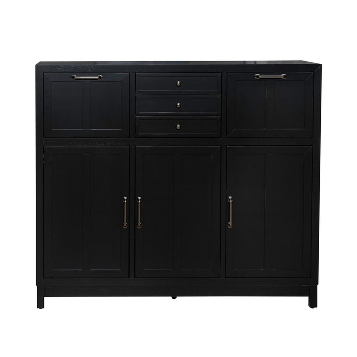 Liberty Furniture Capeside Cottage Buffet in Royal Black image
