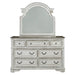 Magnolia Manor King California Panel Bed, Dresser & Mirror, Chest image