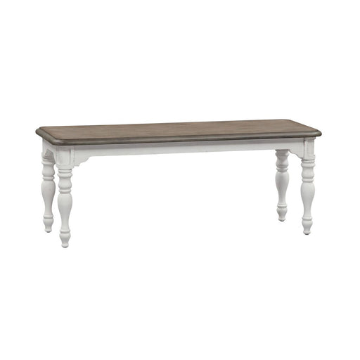 Liberty Furniture Magnolia Manor Dining Bench (RTA) in Antique White image