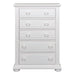 Summer House 5 Drawer Chest in White image