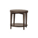 Liberty Furniture Penton Round End Table in Espresso Stone268-OT1020 image