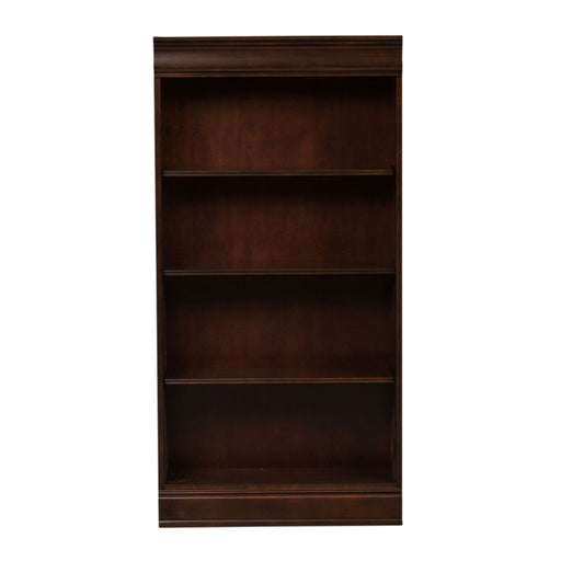 Liberty Furniture Brayton Manor Jr Executive 82 Inch Bookcase (RTA) in Cognac image