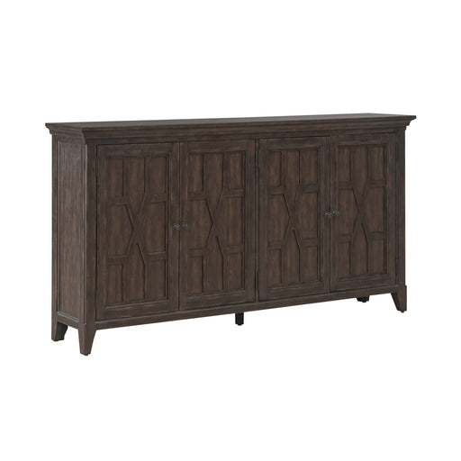Paradise Valley Hall Buffet in Saddle Brown - Furniture Warehouse Direct (Victoria, TX)