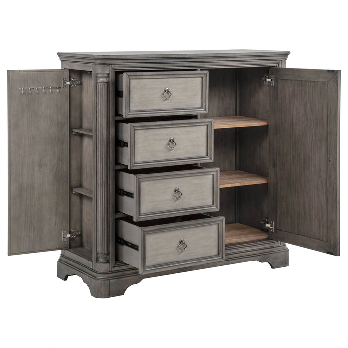 Cresswell 4-drawer Door Chest