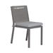 Liberty Furniture Plantation Key Outdoor Panel Back Side Chair in Granite image