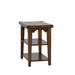 Aspen Skies Chair Side Table in Russet Brown image