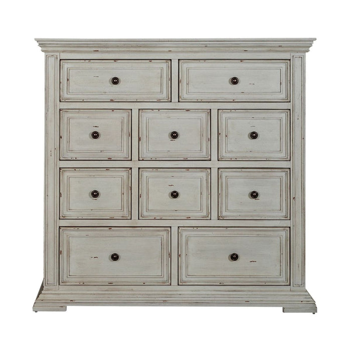 Liberty Furniture Big Valley 10 Drawer Chesser in Whitestone image