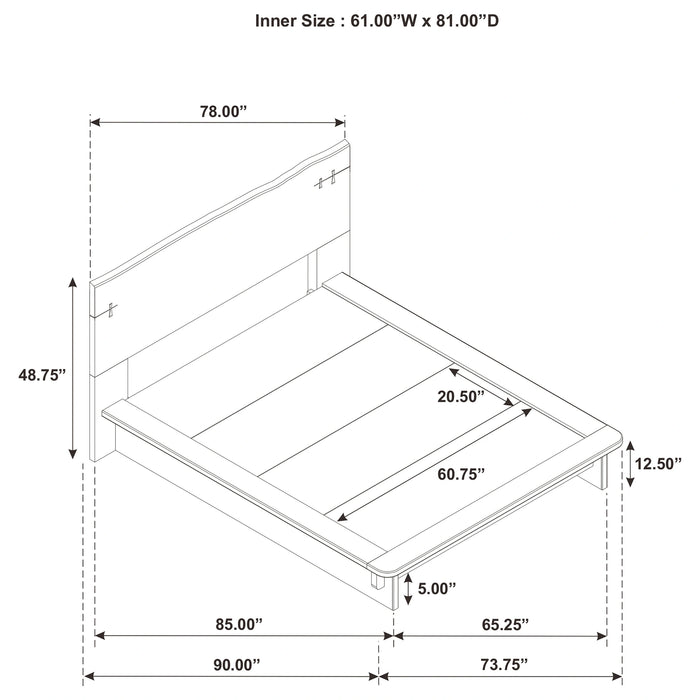 Stillwater Live Edge Bedroom Set