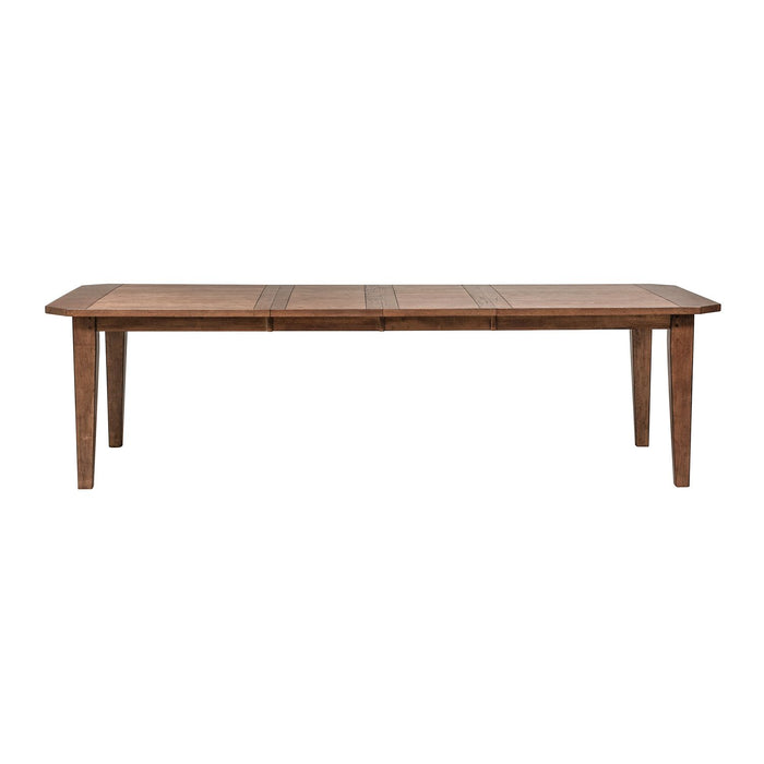 Hearthstone Rectangular Leg Table in Rustic Oak Finish image