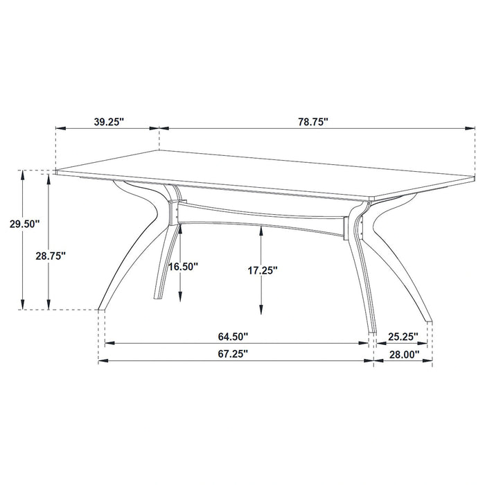Randolph 5 Pc Dining Set
