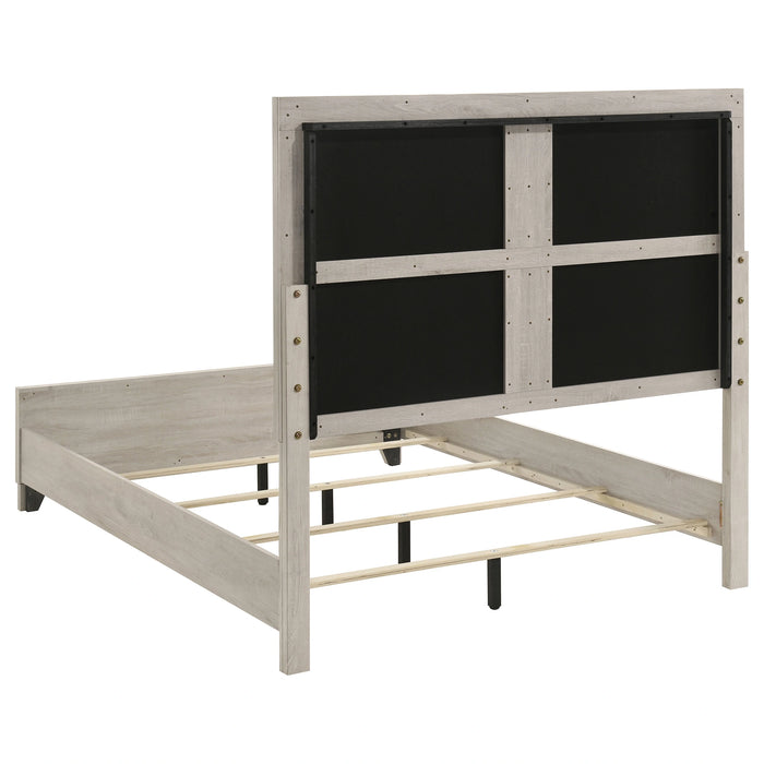 Farre Upholstered Platform Panel Bed