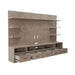 Liberty Furniture City Scape Entertainment Center with Piers in Burnished Beige image