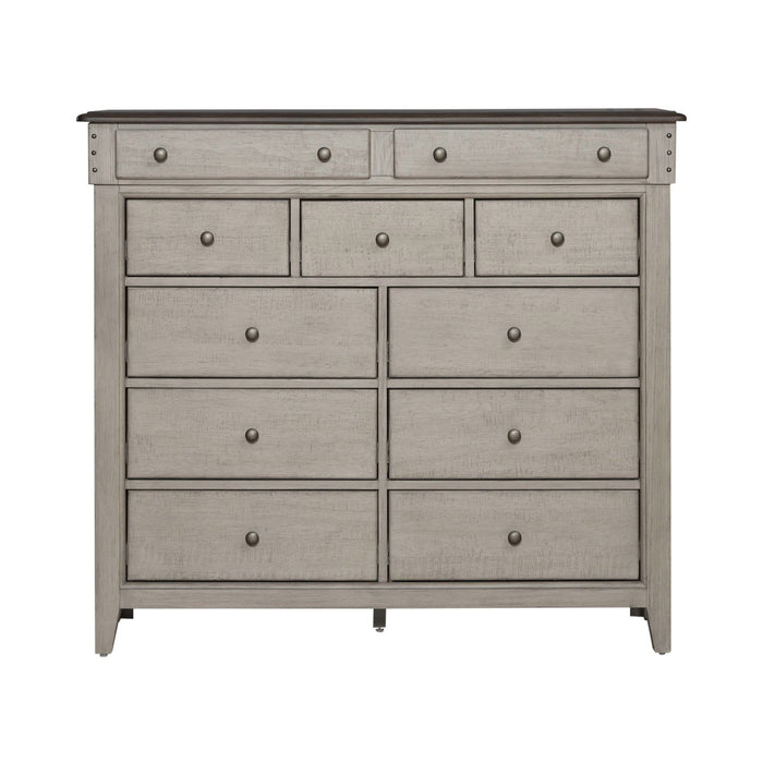 Ivy Hollow 11 Drawer Chesser in Weathered Linen image