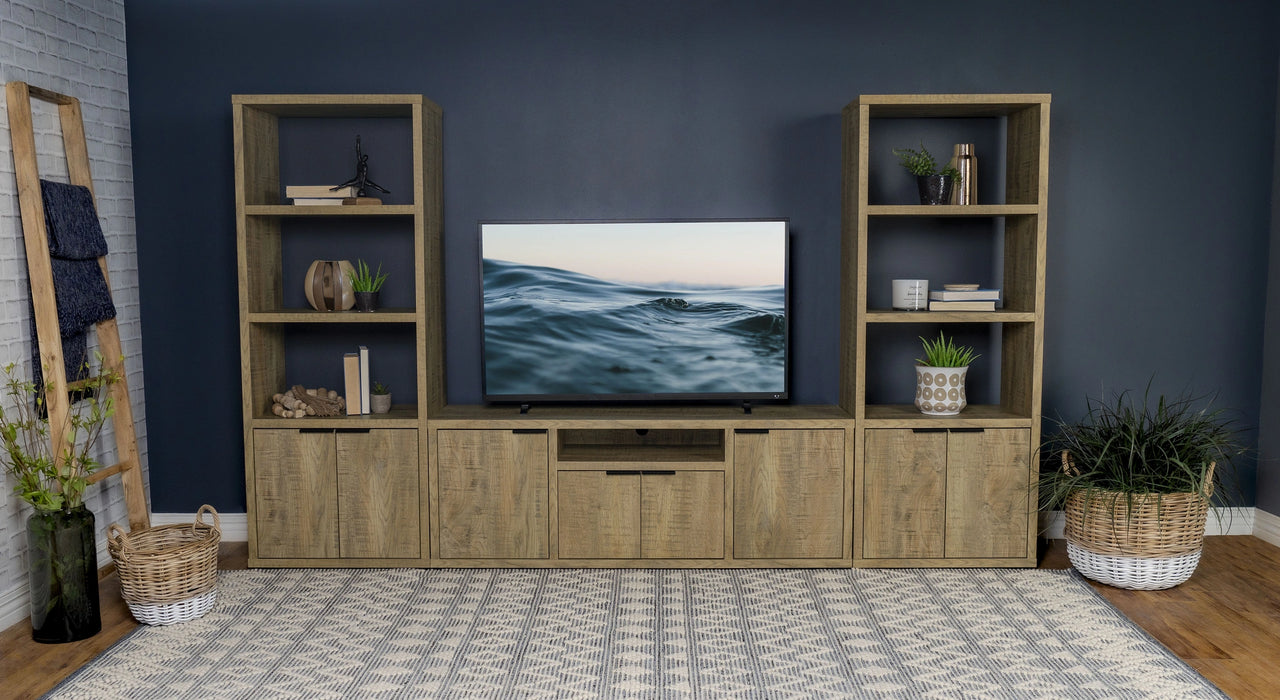 Tabby Entertainment Center (TV Stand and 2 Media Tower)