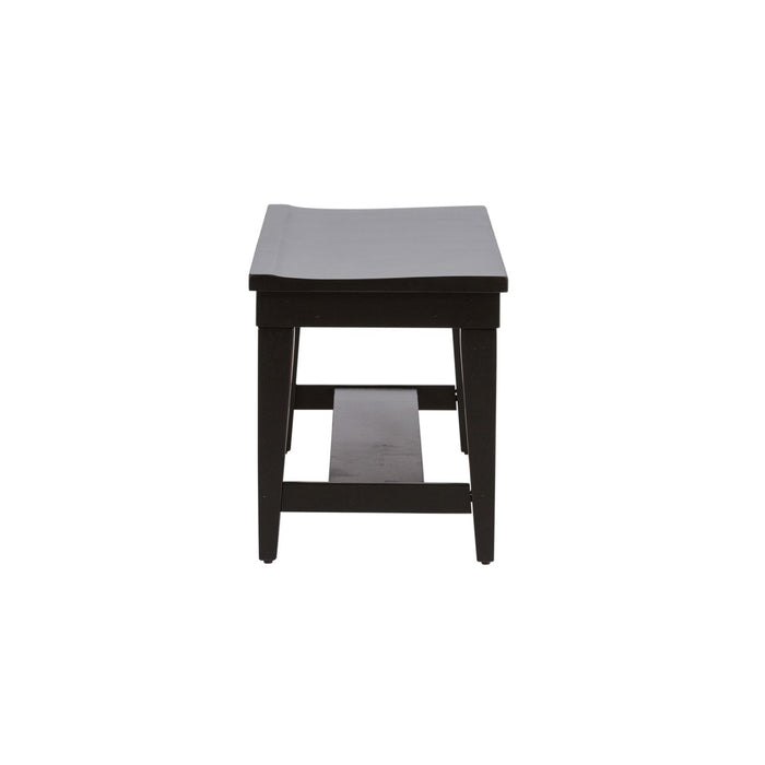 Hearthstone Bench in Black