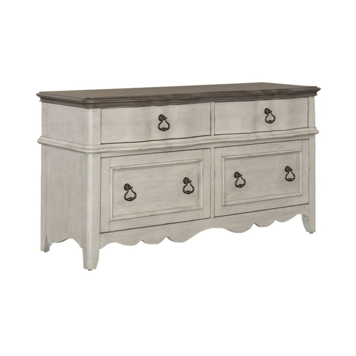 Liberty Chesapeake Credenza in Wirebrushed Antique White image