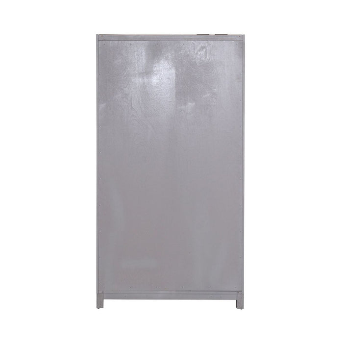 Liberty Furniture Palmetto Heights Bunching Display Cabinet in Two-Tone