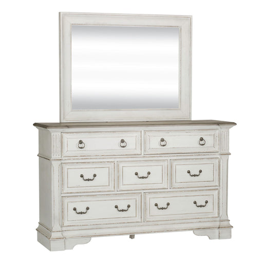 Abbey Park Dresser & Mirror - Furniture Warehouse Direct (Victoria, TX)
