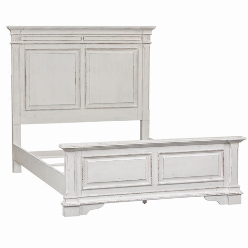 Abbey Park King Panel Bed, Dresser & Mirror, Chest, Night Stand - Furniture Warehouse Direct (Victoria, TX)