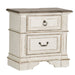 Abbey Park Uph Sleigh Bed, Dresser & Mirror, Night Stand image