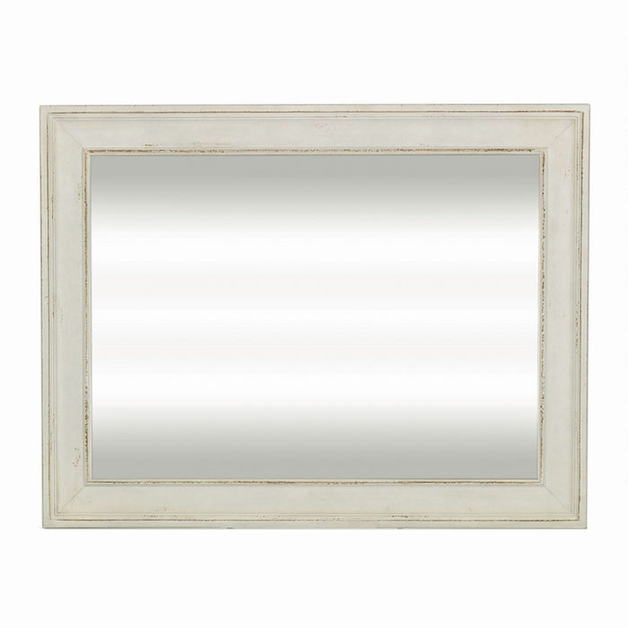 Abbey Park Mirror in Antique White - Furniture Warehouse Direct (Victoria, TX)