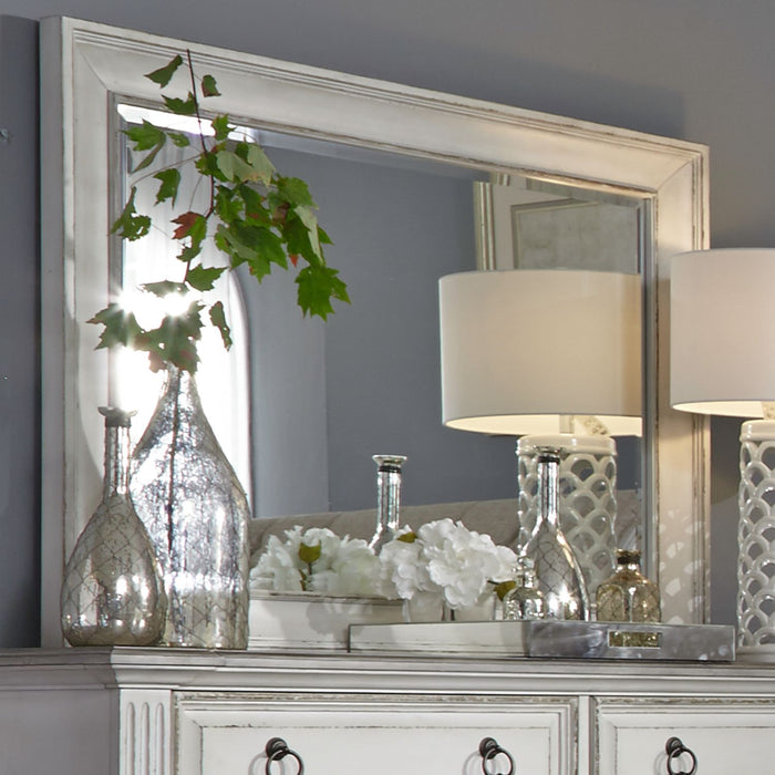 Liberty Furniture Abbey Park Mirror in Antique White image