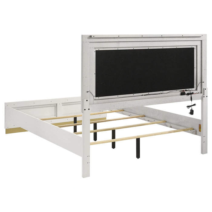 Caraway Panel Bed with LED Lighting