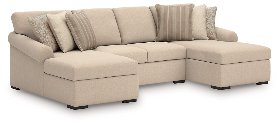 LadyMae Sectional with Chaise - Furniture Warehouse Direct (Victoria, TX)