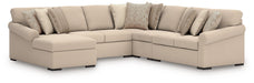 LadyMae Sectional with Chaise - Furniture Warehouse Direct (Victoria, TX)