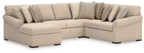 LadyMae Sectional with Chaise - Furniture Warehouse Direct (Victoria, TX)