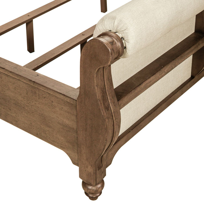 Americana Farmhouse Sleigh Bed image