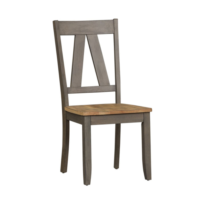 Lindsey Farm 6 Piece Trestle Table Set