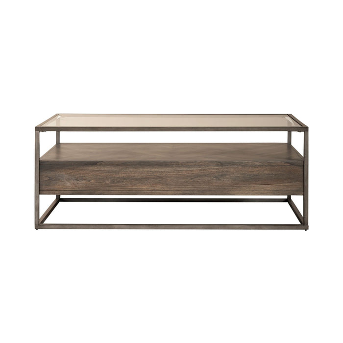 Jamestown Rectangular Cocktail Table in Brown image