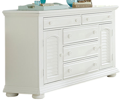 Liberty Furniture Summer House 5 Drawer Dresser in Oyster White image