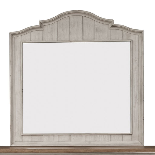 Farmhouse Reimagined Mirror in Antique White image