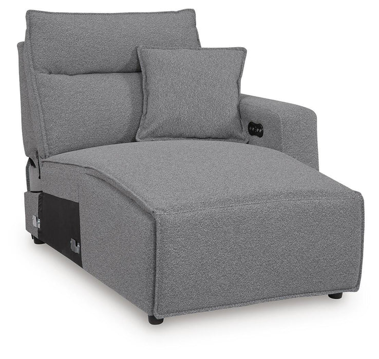 Modmax II Power Reclining Sectional with Chaise and Audio System