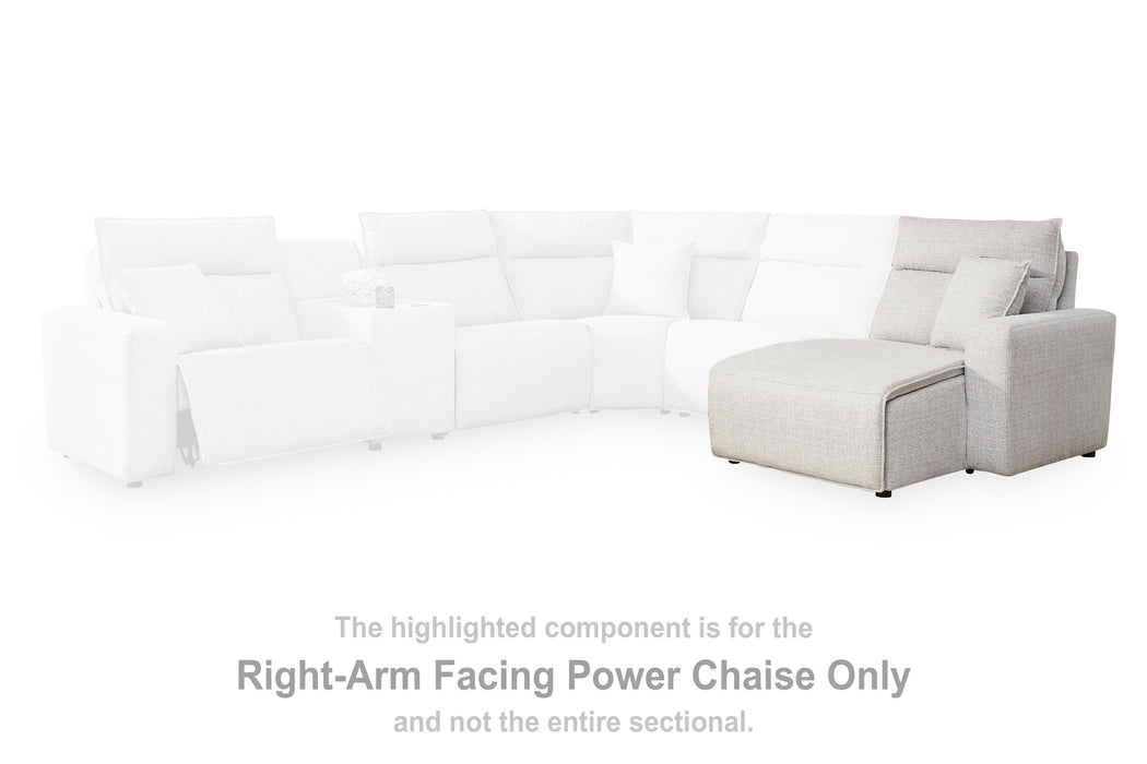 Modmax II Reclining Sectional with Chaise and Audio Console