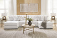 Misty-Lakes Double Chaise Sectional - Furniture Warehouse Direct (Victoria, TX)