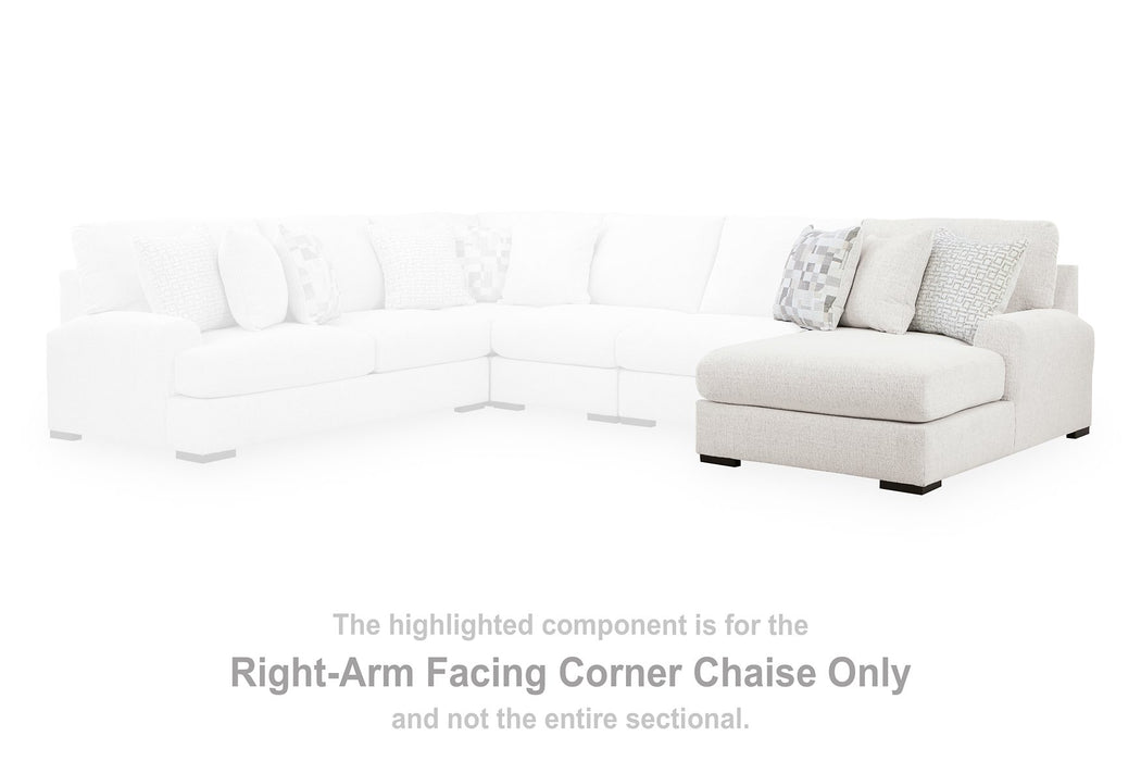 Misty-Lakes Double Chaise Sectional - Furniture Warehouse Direct (Victoria, TX)
