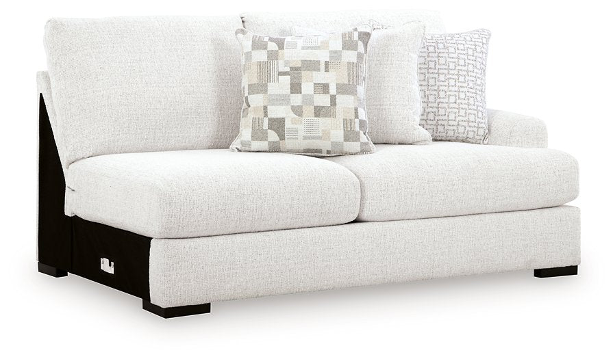 Misty-Lakes Sectional with Chaise - Furniture Warehouse Direct (Victoria, TX)