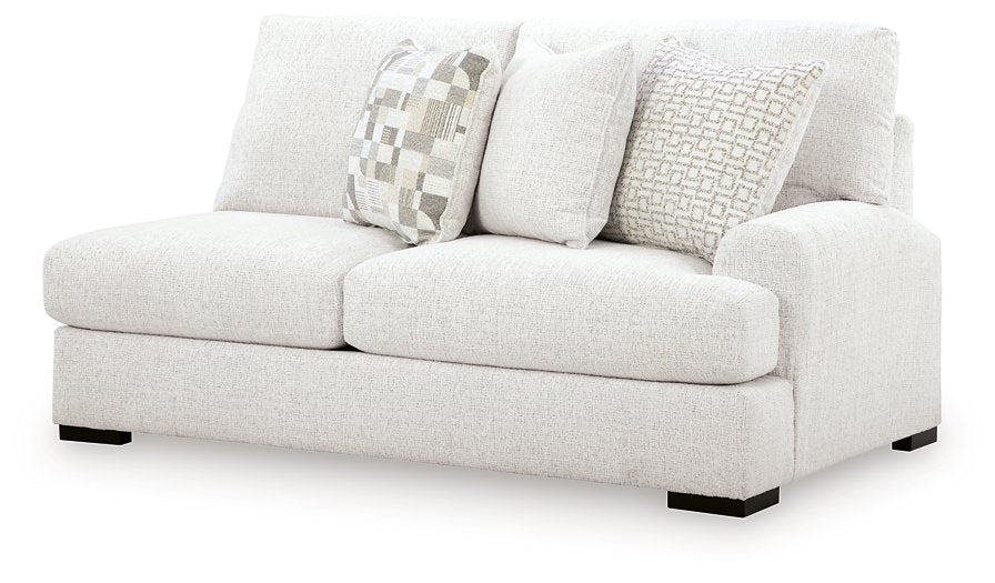 Misty-Lakes Sectional with Chaise - Furniture Warehouse Direct (Victoria, TX)