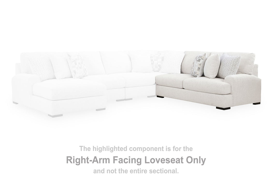 Misty-Lakes Sectional with Chaise - Furniture Warehouse Direct (Victoria, TX)