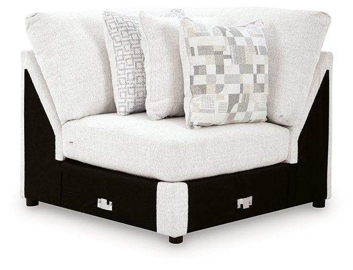 Misty-Lakes Sectional with Chaise - Furniture Warehouse Direct (Victoria, TX)