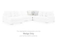 Misty-Lakes Sectional with Chaise - Furniture Warehouse Direct (Victoria, TX)
