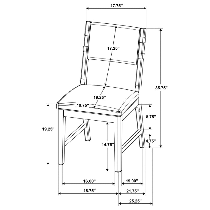Tegan Dining Side Chair of 2